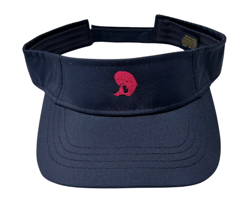MOSMAN RUGBY NAVY VISOR with PINK WHALE